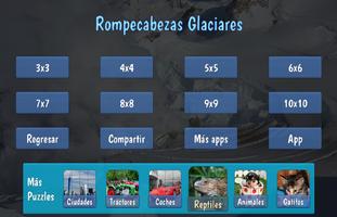 Rompecabezas · Glaciares captura de pantalla 3