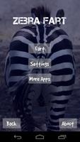 Zebra Fart poster