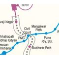 Pune Metro Map