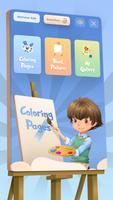 Poster Libro da Colorare per Bambini 