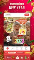 NewYear & Christmas Stickers پوسٹر