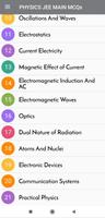 PHYSICS - JEE MAIN MOCK TEST Screenshot 1