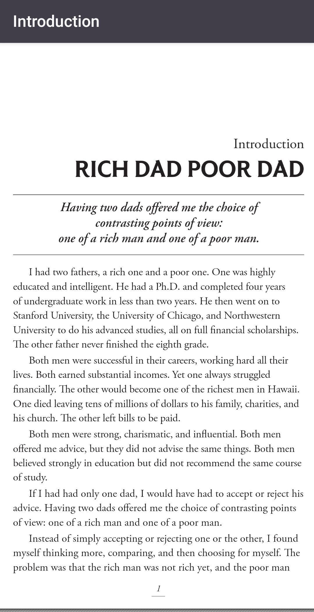 Rich Dad Poor Dad For Android Apk Download