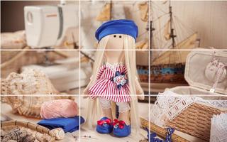 Tile Puzzle - Beautiful Dolls 截图 1