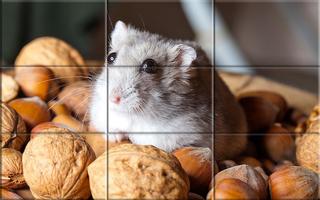 Puzzle - Cute Hamsters اسکرین شاٹ 1