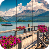 Puzzle - Beautiful lakes آئیکن