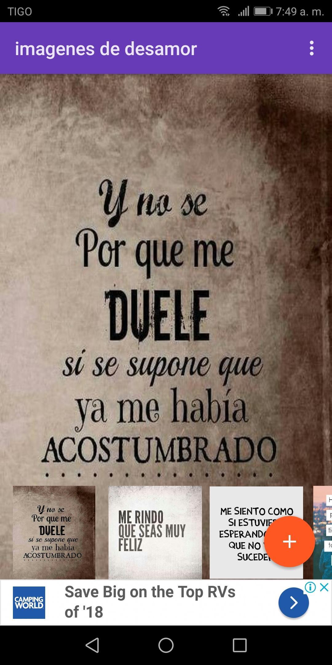 Descarga de APK de frases de desamor con imagenes de dolor y tristeza para Android Descarga de APK de frases de desamor con imagenes de dolor y tristeza para Android
