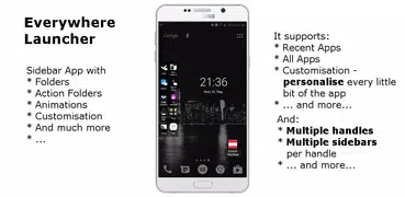 Everywhere Launcher - Sidebar 