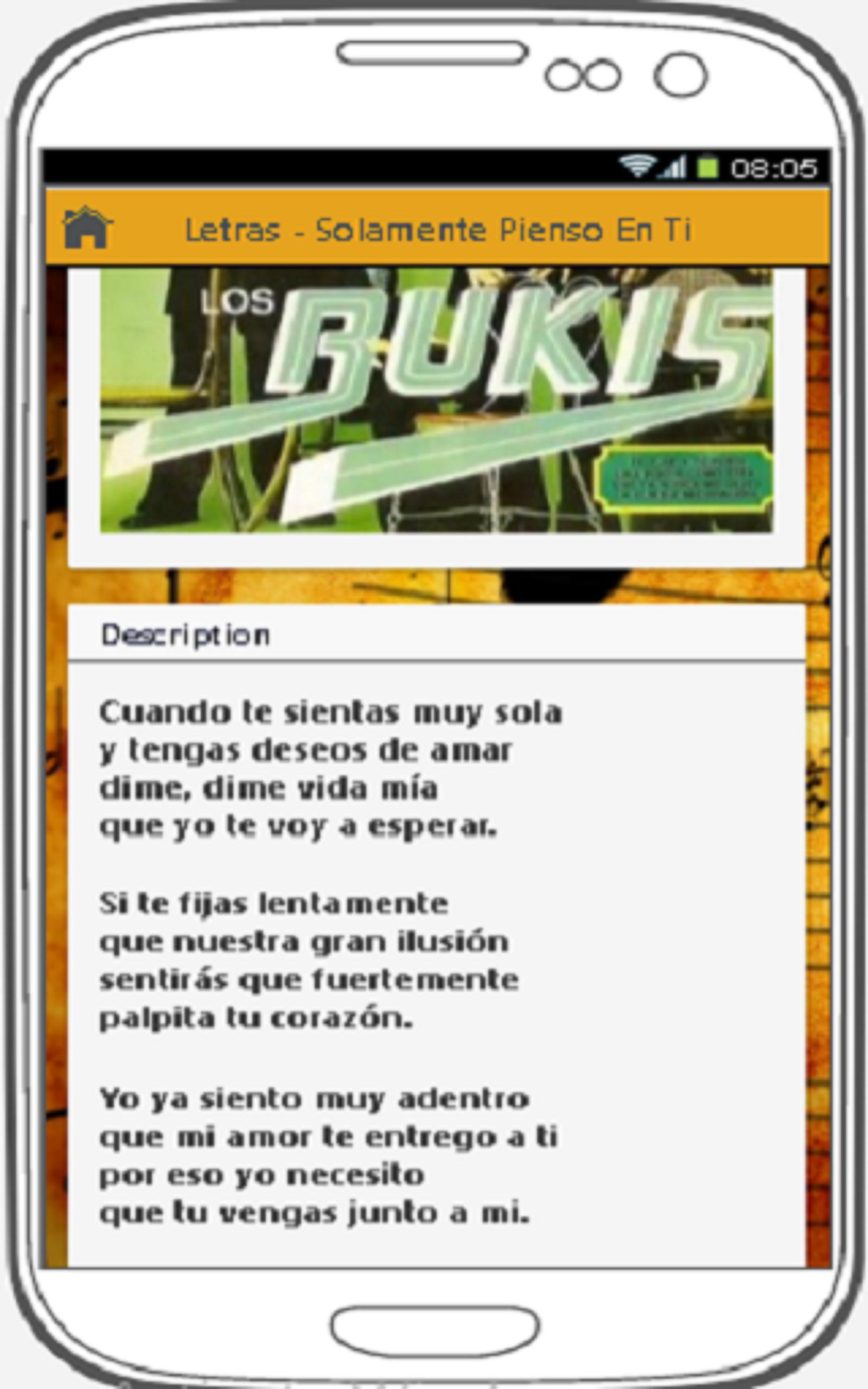 Descarga de APK de Los Bukis - Letras y Musica para Android