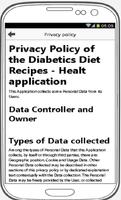 Diabetics Diet Recipes - Healthy Life screenshot 1