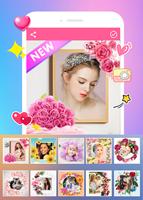 برنامه‌نما Flower Photo Frame عکس از صفحه