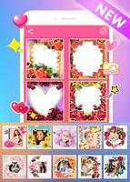 Flower Photo Frame syot layar 2