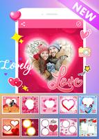 Romantic Photo Frames : Romantic Photo Editor ポスター