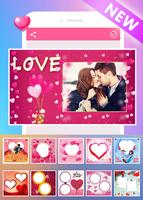 Romantic Photo Frames : Romantic Photo Editor capture d'écran 1