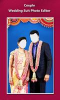 پوستر Couple Wedding Suit Photo Edit