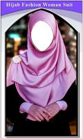 Hijab Fashion Woman Suit Free poster