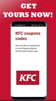 coupon for KFC Chicken Affiche