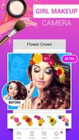 Girl Makeup Camera - Beauty Photo Editor 2019 Ekran Görüntüsü 1