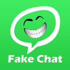 Fake Chat WhatsMock Text Prank آئیکن
