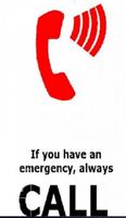 AP Emergency Numbers poster