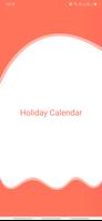 Holiday Calendar 2022 Cartaz
