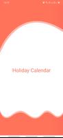 پوستر Holiday Calendar 2022