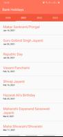 برنامه‌نما Holiday Calendar 2022 عکس از صفحه