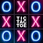 Tic Tac Toe Glow - Puzzle Game أيقونة
