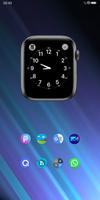 Apple Watch & Clock Widget Cartaz