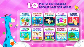 Learn Numbers 123 - Kids Games poster