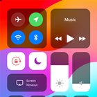 iOS Control Center iPhone 15 biểu tượng