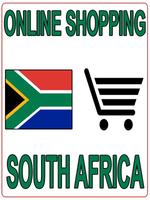 Online Shopping in South Africa (RSA) Affiche