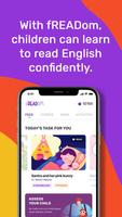 fREADom - English Reading App Poster