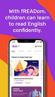 fREADom - English Reading App पोस्टर