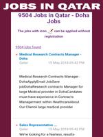 Jobs In QATAR capture d'écran 2