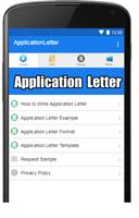 Application Letter imagem de tela 1