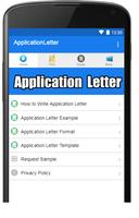 Application Letter captura de pantalla 1