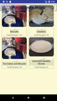 Biscuit and Crackers Recipes Plakat