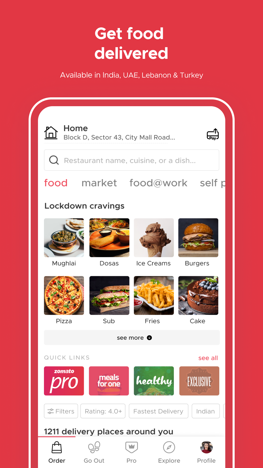Zomato Restaurant Finder and Food Delivery App APK 15.1.7 Download