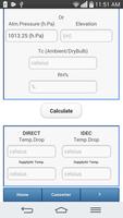 Evaporative Cooling Calculator ảnh chụp màn hình 2