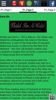 برنامه‌نما Biography of Khalid Al-Walid عکس از صفحه