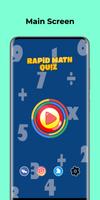 Rapid Math Quiz Cartaz