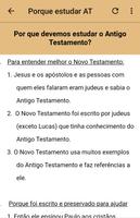 Estudo Bíblico Antigo Testamento captura de pantalla 3