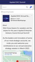 Applied EAC Summit تصوير الشاشة 1