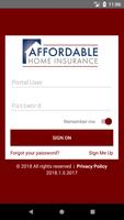 Affordable Home Insurance poster