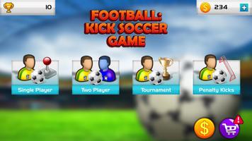 Futbol: Kick Soccer Game Affiche