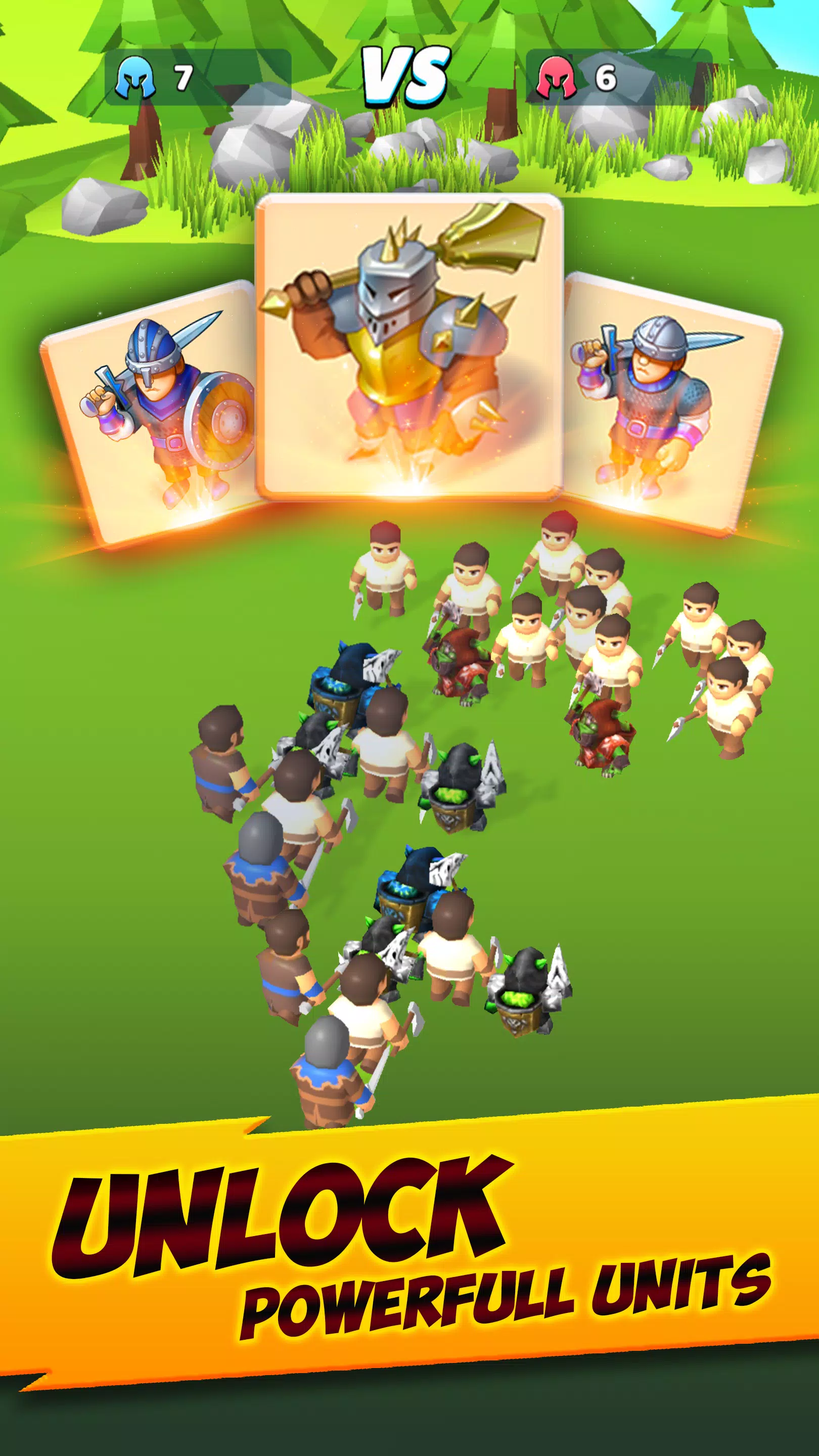 Merge Legions: War Battle Game