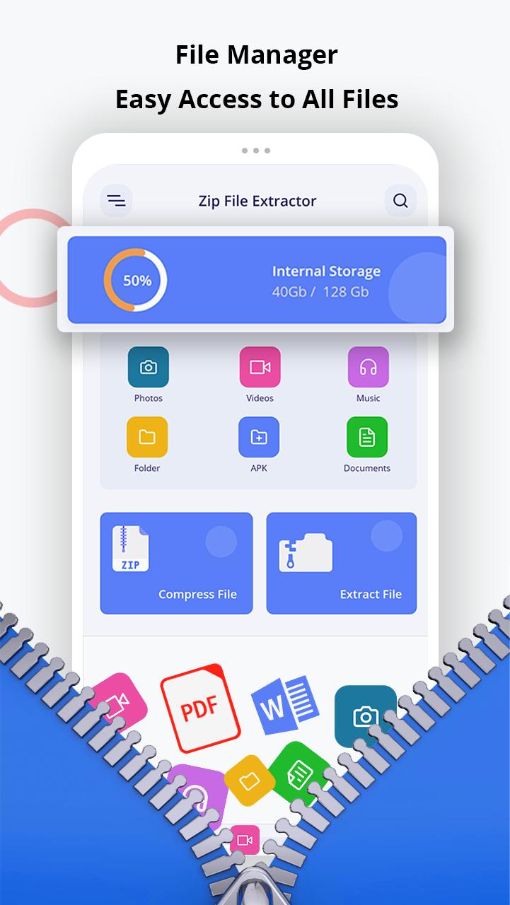 Descarga de APK de Zip Extractor para Android