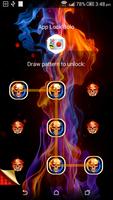 App Lock Bolo : Theme Skull syot layar 3
