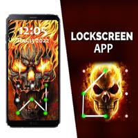 Bloqueo de patrón de calavera captura de pantalla 1